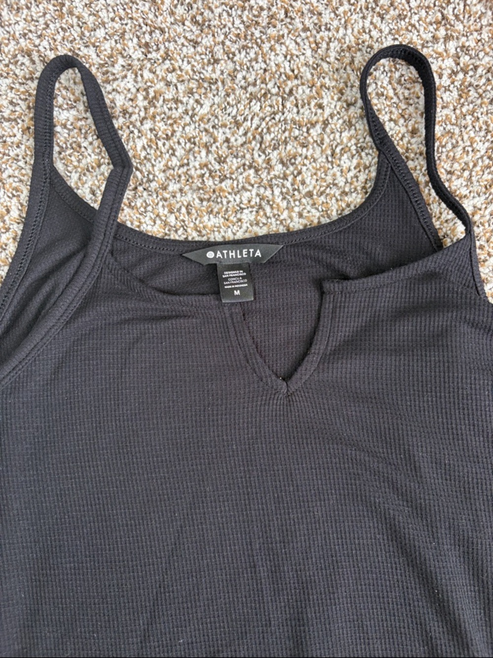 NEW Athleta Wind Down Sleep Set Black Medium - Picture 4 of 6